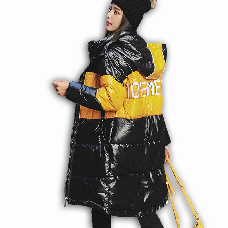 Foxtermor 2021 Thick Zipper High Street Winter Women Jacket Down Letter Contrast Colors Soft Cool Cotton Female Tops Clothing, Black
Foxtermor 2021 Thick Zipper High Street Winter Women Jacket Down Letter Contrast Colors Soft Cool Cotton Female Tops Clothing, Black