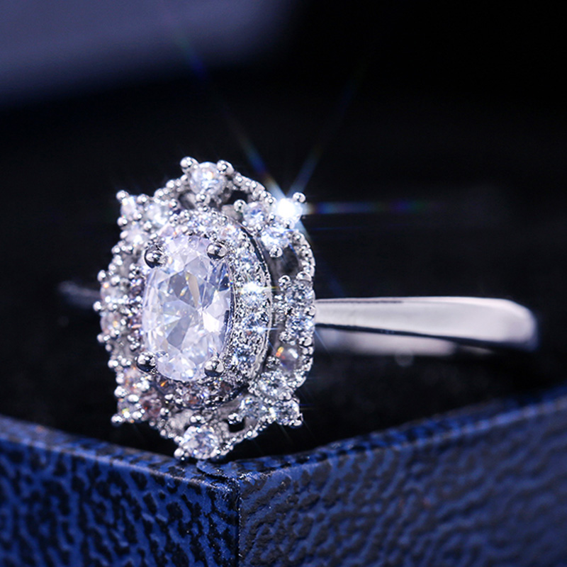 Februaryfrost Brand Classic Oval Princess Cutting Wedding Ring With Dazzling Cubic Zircon High Quality Women Wholesale Jewelry Finger Ring, Golden;silver
Februaryfrost Brand Classic Oval Princess Cutting Wedding Ring With Dazzling Cubic Zircon High Quality Women Wholesale Jewelry Finger Ring, Golden;silver