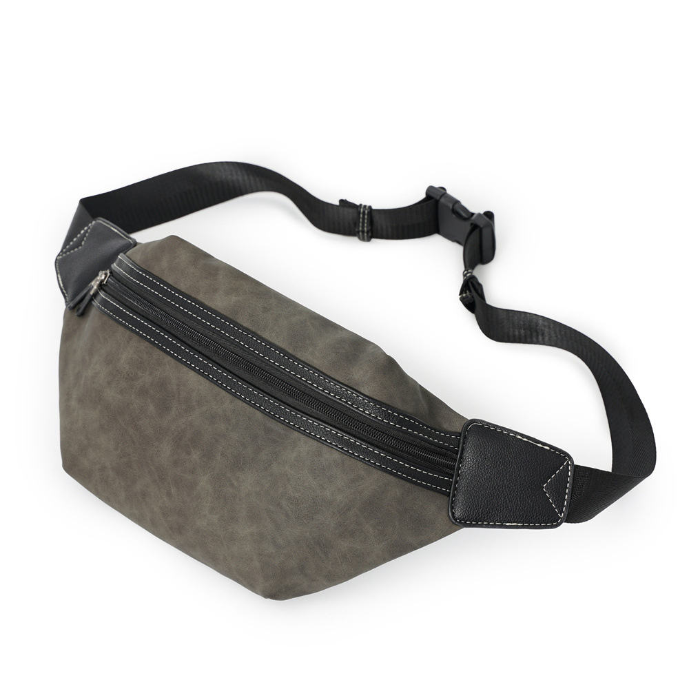 Waist Bag for Women chest bag pu Leather Fanny Pack Phone Pouch Packs Ladies Wide Strap Belt Bag Female Men Crossbody wallets