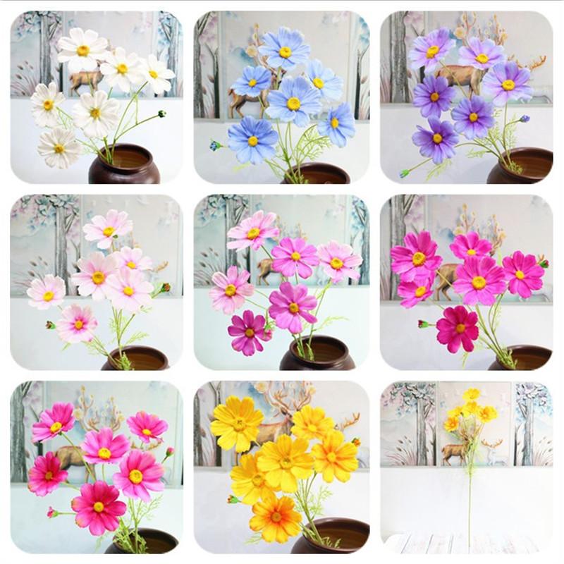 8Pcs Fake Cosmos (8 heads/piece) 32.28" Legth Simulation Planting Geranium for Wedding Home Decorative Artificial Flowers, Blue
8Pcs Fake Cosmos (8 heads/piece) 32.28" Legth Simulation Planting Geranium for Wedding Home Decorative Artificial Flowers, Blue