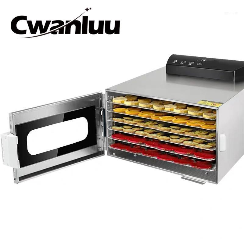 6 Trays Stainless Steel Dehydrator Fruit Vegetable Dehydration Air Dryer Snacks Meat Drying Machine 110V 220V1
6 Trays Stainless Steel Dehydrator Fruit Vegetable Dehydration Air Dryer Snacks Meat Drying Machine 110V 220V1