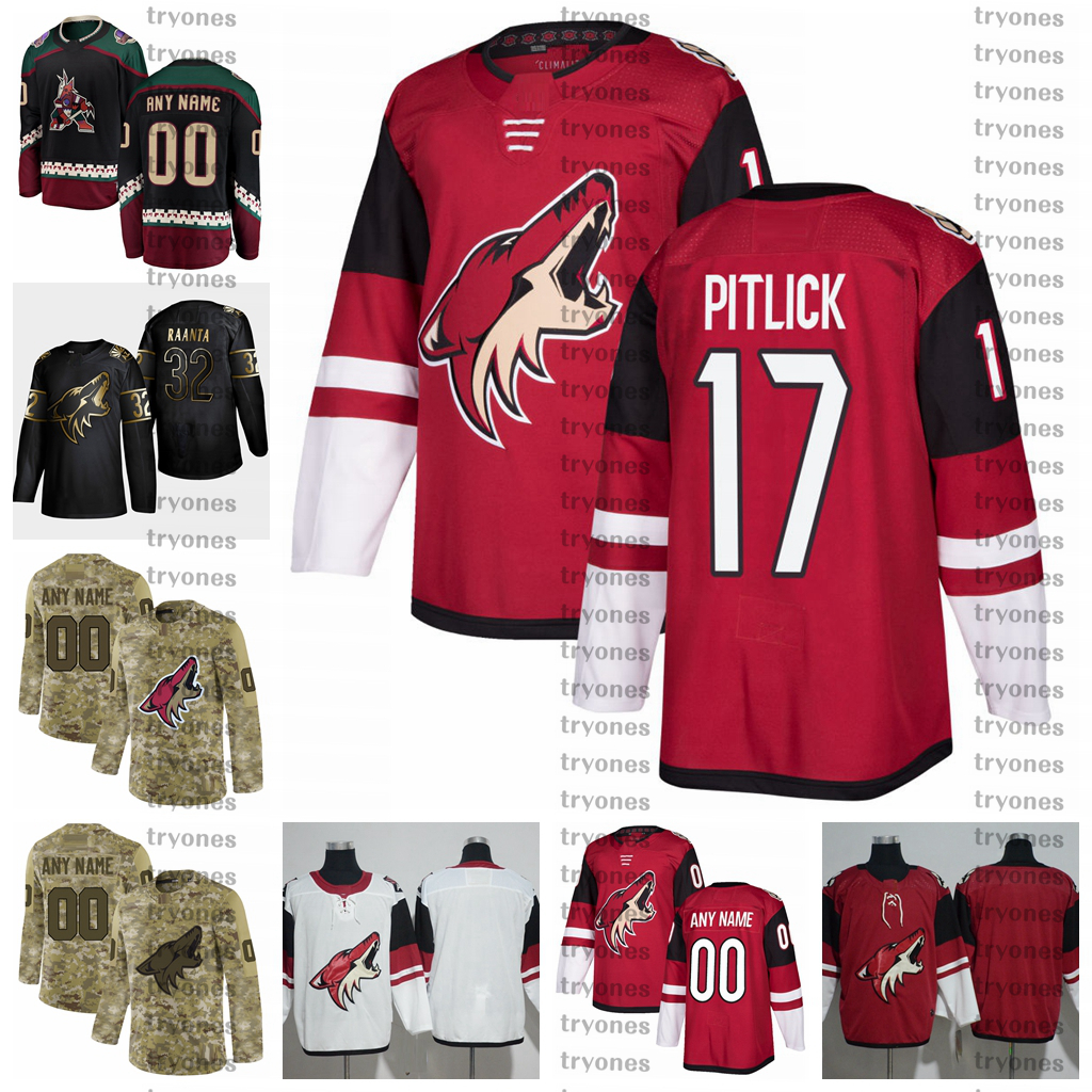 2021 Arizona Coyotes Tyler Pitlick Stitched Jerseys Customize Vintage Black Shirts #17 Tyler Pitlick Hockey Jerseys S-XXXL, White
2021 Arizona Coyotes Tyler Pitlick Stitched Jerseys Customize Vintage Black Shirts #17 Tyler Pitlick Hockey Jerseys S-XXXL, White