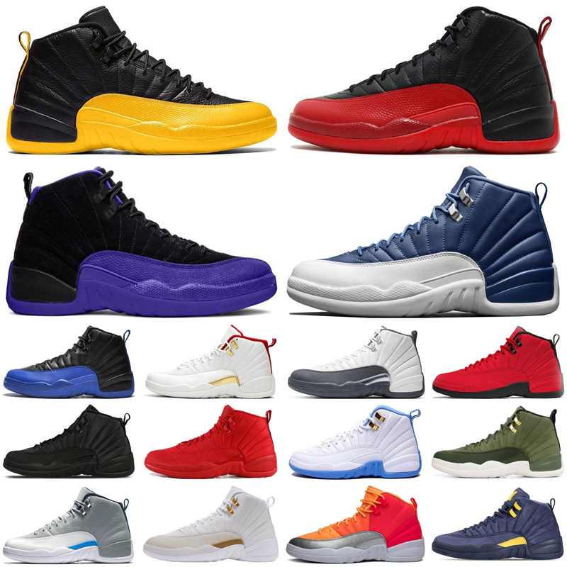Classic jumpman 12 12s Dark Grey men basketball shoes Taxi Game Royal flu game Bulls Black mens trainers sports sneakers size 7-13, #18
Classic jumpman 12 12s Dark Grey men basketball shoes Taxi Game Royal flu game Bulls Black mens trainers sports sneakers size 7-13, #18