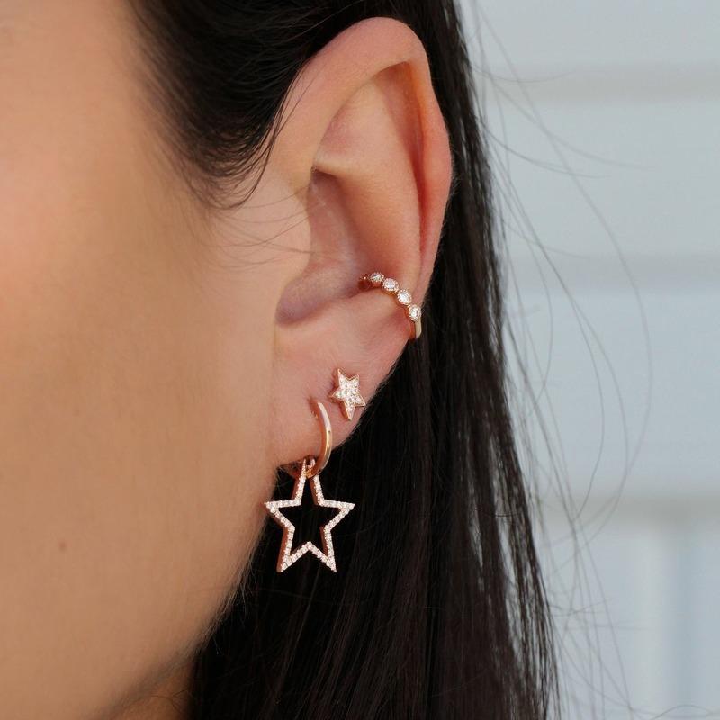 Star Earring Women Aesthetic Star Full Dril Stud Earrings Ear Clip Set Simple Fashion Jewelry Accessorie 2021 Oorbellen
Star Earring Women Aesthetic Star Full Dril Stud Earrings Ear Clip Set Simple Fashion Jewelry Accessorie 2021 Oorbellen