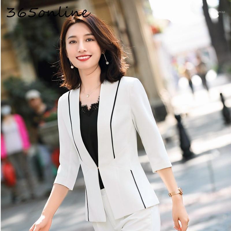 Work Dresses Formal Uniform Designs Women Suits Styles For Ladies Office Professional Wear Spring Summer Blazers Set1, White pants
Work Dresses Formal Uniform Designs Women Suits Styles For Ladies Office Professional Wear Spring Summer Blazers Set1, White pants