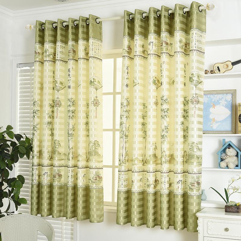 New Curtains Fresh Ink Bamboo Shade Short Curtain Living Room Bedroom Dedicated Two Colors Can Be Customized1, Greencurtain
New Curtains Fresh Ink Bamboo Shade Short Curtain Living Room Bedroom Dedicated Two Colors Can Be Customized1, Greencurtain
