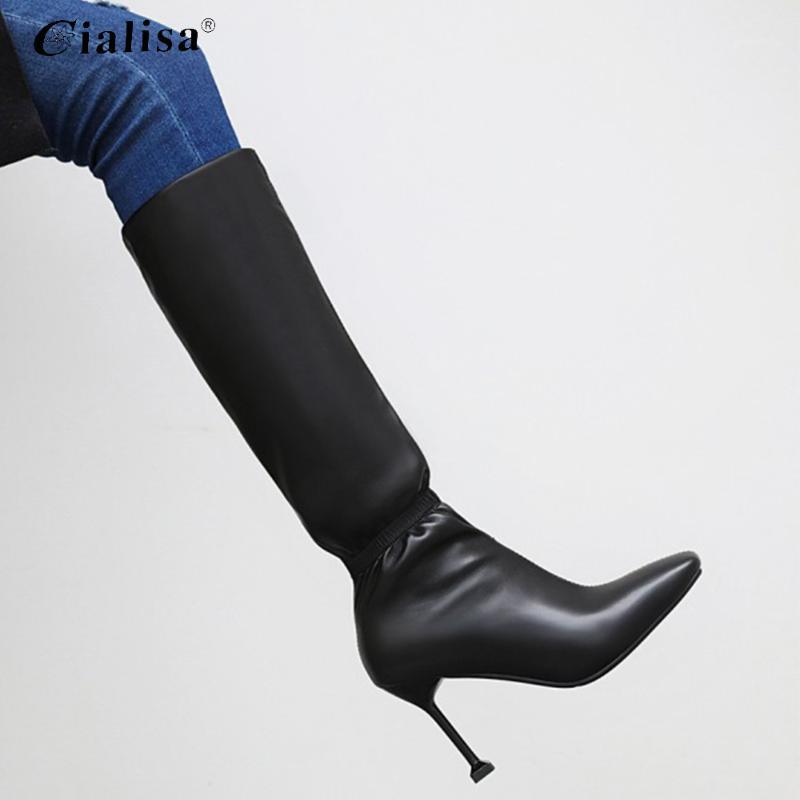 CIALISA Knee Boots Womens Winter Winter Shoes Women Boot White Women Thin High Heel Snow Warm Shoes1, Black
CIALISA Knee Boots Womens Winter Winter Shoes Women Boot White Women Thin High Heel Snow Warm Shoes1, Black