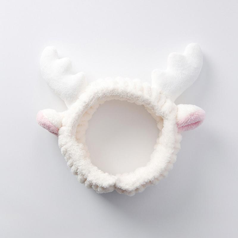 Casual Cute Make Up For Shower Makeup Headband Headwrap Lovely Elastic Hair Clasp Elk Antler Tool Bath Wash Face
Casual Cute Make Up For Shower Makeup Headband Headwrap Lovely Elastic Hair Clasp Elk Antler Tool Bath Wash Face