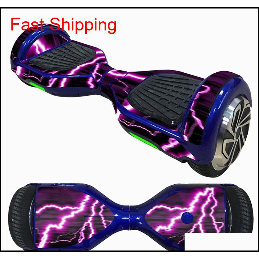New 6.5 Inch Self-Balancing Scooter Skin Hover Electric Skate Board Sticker Two-Wheel Smart Protective Cover Case Stickers Gtow8
New 6.5 Inch Self-Balancing Scooter Skin Hover Electric Skate Board Sticker Two-Wheel Smart Protective Cover Case Stickers Gtow8