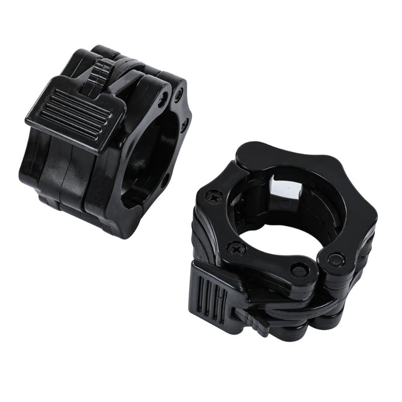 1 Pair Weight Lifting Spinlock Barbell Collar Gym Body Building Training Dumbbell Clips Clamp Fitness Gym Equipment Accessories