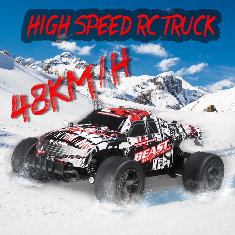 RC Car 48KM/H 2.4ghz 1:20 4WD Remote Control High Speed Truck Electric Truck OffRoad Vehicle 4x4 Driving Car Vehicle Toy 201105
RC Car 48KM/H 2.4ghz 1:20 4WD Remote Control High Speed Truck Electric Truck OffRoad Vehicle 4x4 Driving Car Vehicle Toy 201105