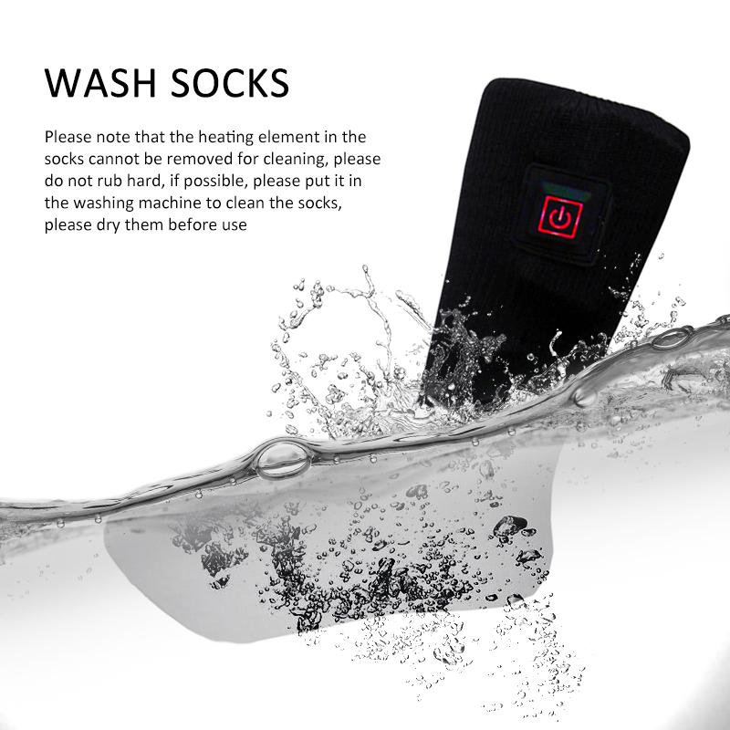 1Pair Adjustable Rechargeable Electric Heating Socks Button Electric Heating Socks Double Thermal Cotton, 1 pair
1Pair Adjustable Rechargeable Electric Heating Socks Button Electric Heating Socks Double Thermal Cotton, 1 pair
