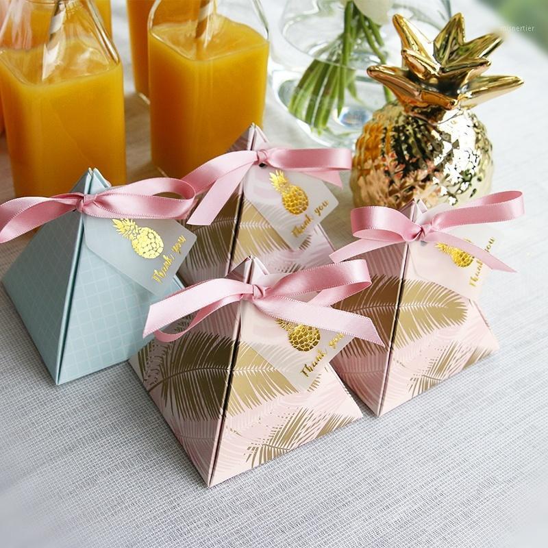 50pcs Pineapple Leaf Printed Candy Box Triangular Ribbon Gift Box Packaging Wedding Favors Supplies1
50pcs Pineapple Leaf Printed Candy Box Triangular Ribbon Gift Box Packaging Wedding Favors Supplies1