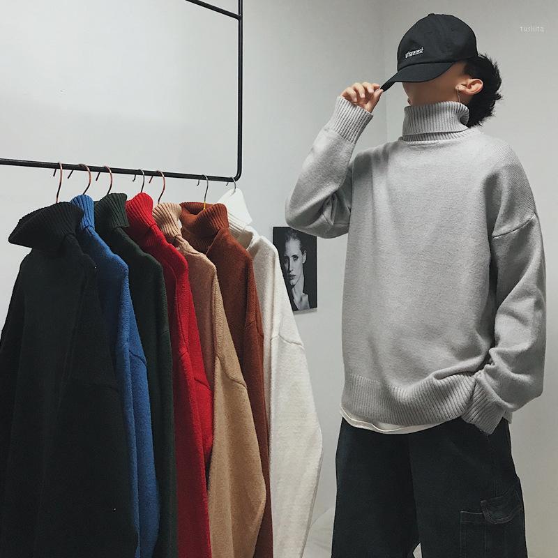 Korean Long Knitted Turtleneck Men Loose Turtleneck Men Sweater Streetwear Red/Blue Sweater Winter 20201, Black
Korean Long Knitted Turtleneck Men Loose Turtleneck Men Sweater Streetwear Red/Blue Sweater Winter 20201, Black
