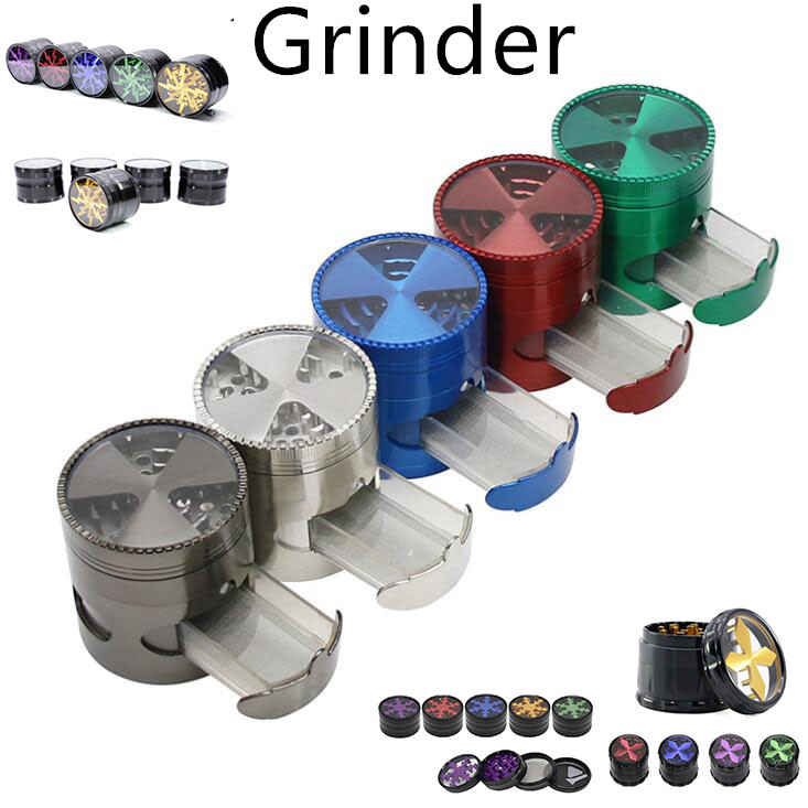 New Diameter 63MM Zinc-Alloy 5colors Tooth Drawer Window Opening Tobacco Grinder Mill Smoke Spice Crusher Maker
New Diameter 63MM Zinc-Alloy 5colors Tooth Drawer Window Opening Tobacco Grinder Mill Smoke Spice Crusher Maker