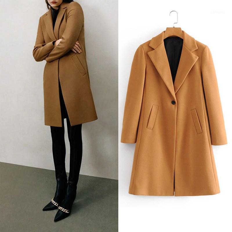 Women Winter Coats 2020 Women Turn Collar Button Woolen Midi Coat Autumn Winter Long Sleeve Office Lady Tops Long Coats1, Black
Women Winter Coats 2020 Women Turn Collar Button Woolen Midi Coat Autumn Winter Long Sleeve Office Lady Tops Long Coats1, Black