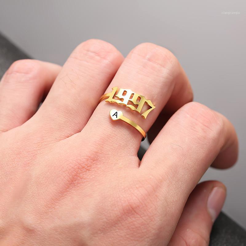 Cluster Rings 1997 Year Custom Letter ABC Name Initial Heart Anillos Mujer 2022 Autumn Personalized Love Any Years Ring Men Jewelry Gift, Golden;silver
Cluster Rings 1997 Year Custom Letter ABC Name Initial Heart Anillos Mujer 2022 Autumn Personalized Love Any Years Ring Men Jewelry Gift, Golden;silver