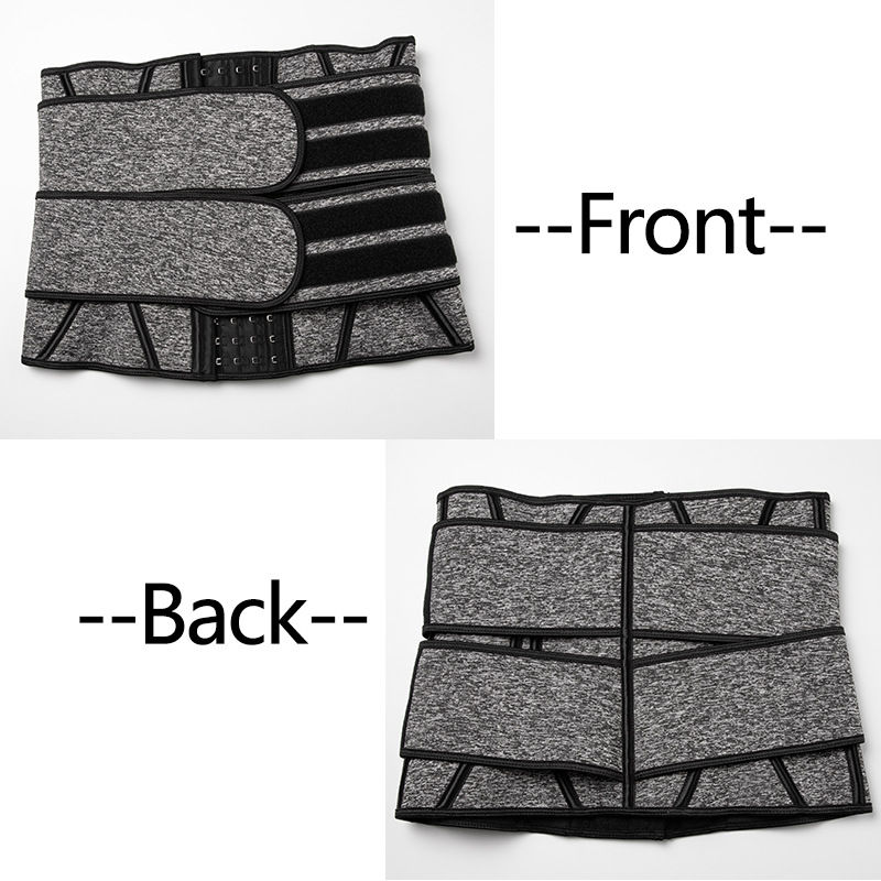 Neoprene Waist Trainer for Women Underwear Corset Sauna Sweat Belts Hook Closure Design Double Straps Tummy Shapewear Body Shapers Girdle DHL