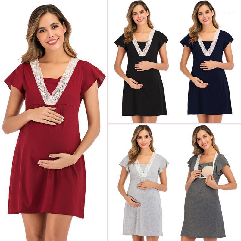 Nursing Sleeping Dress New Short Slip Pregnant Women Summer Maxi Pregnant Pius Clothing Cotton A-Line V-Neck Pregnancy Gifts1, 003
Nursing Sleeping Dress New Short Slip Pregnant Women Summer Maxi Pregnant Pius Clothing Cotton A-Line V-Neck Pregnancy Gifts1, 003