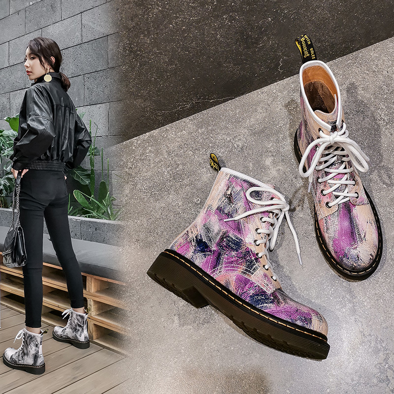 2021 Winter Women's Shoes Genuine 22-24.5cm Length Graffiti Short Rain Boots INOO, Brown
2021 Winter Women's Shoes Genuine 22-24.5cm Length Graffiti Short Rain Boots INOO, Brown