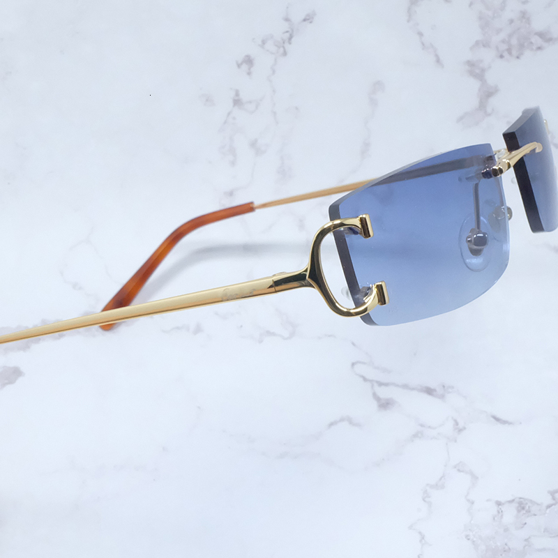 2021 New Small Sunglasses Men Rimless Metal Big Wire c Sun Glasses Summer Shades Eyewear Women Accessories Luxury Sunglass 1coq
2021 New Small Sunglasses Men Rimless Metal Big Wire c Sun Glasses Summer Shades Eyewear Women Accessories Luxury Sunglass 1coq