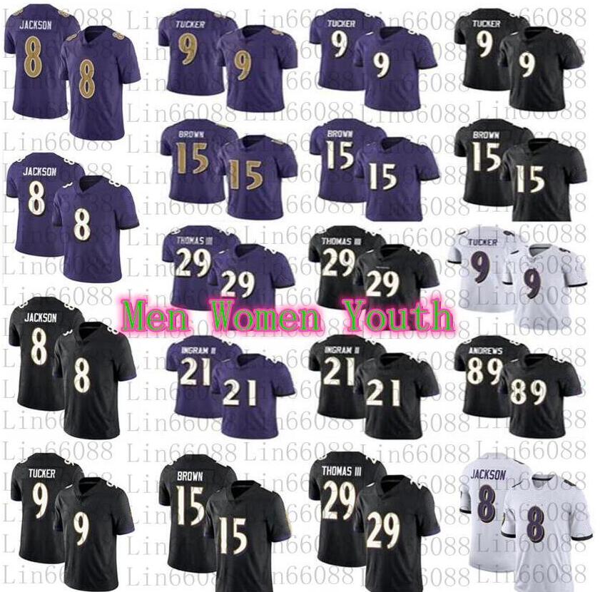 2021 Men Women Youth football 8 Lamar Jackson 9 Justin Tucker Marquise Ingram II Earl Thomas jersey, As
2021 Men Women Youth football 8 Lamar Jackson 9 Justin Tucker Marquise Ingram II Earl Thomas jersey, As