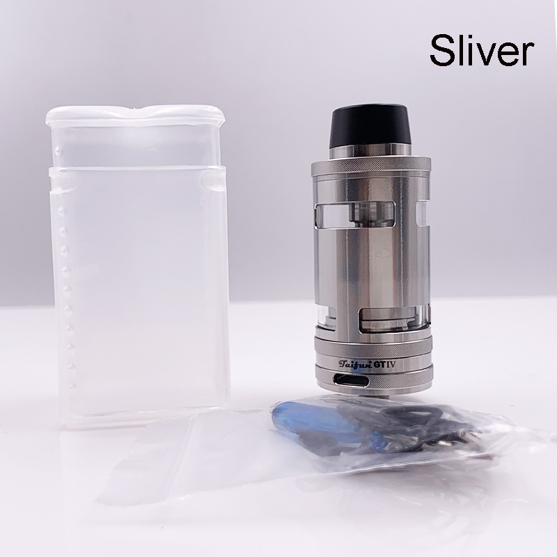 New Taifun GT4 IV RTA 25mm Atomizer 316 Stainless Steel Airflow Control For Vape Mechanical 510 Thread Box Mod
New Taifun GT4 IV RTA 25mm Atomizer 316 Stainless Steel Airflow Control For Vape Mechanical 510 Thread Box Mod