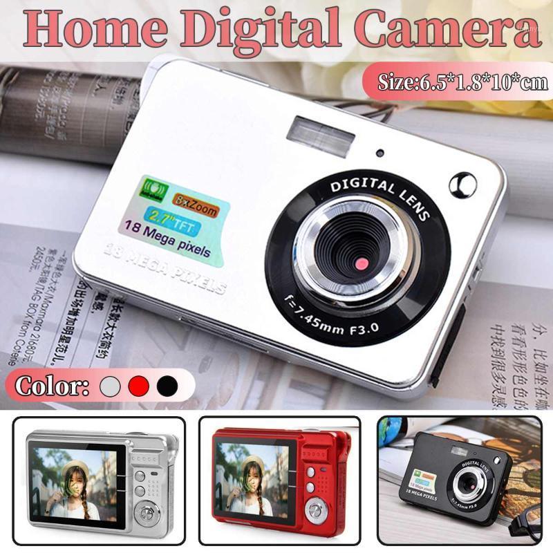 Mini Camera 2.7Inch TFT LCD Display 18MP 1080P 8x Zoom Digital Camera Anti-Shake Camcorder Video CMOS Micro Children Gift1
Mini Camera 2.7Inch TFT LCD Display 18MP 1080P 8x Zoom Digital Camera Anti-Shake Camcorder Video CMOS Micro Children Gift1
