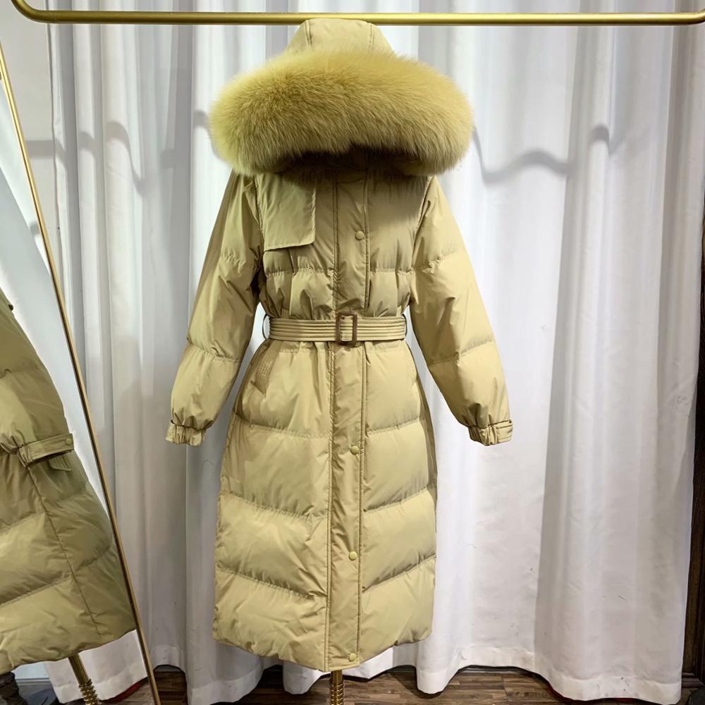 2021 New Great Natural Fur Collar -30 Female Winter White Hot Thick Jacket with Long Hoodie Down Parkas FGW0, Black
2021 New Great Natural Fur Collar -30 Female Winter White Hot Thick Jacket with Long Hoodie Down Parkas FGW0, Black