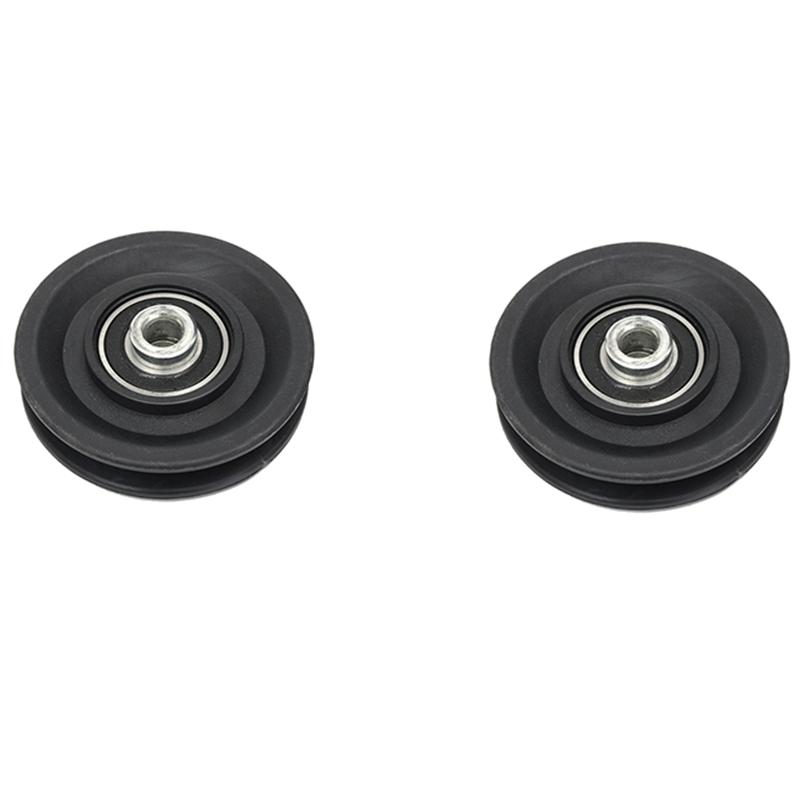 NEW-2Pcs 90mm Wearproof Nylon Bearing Pulley Wheel Cable Gym Universal Fitness Equipment Part High Quality Bearing Pulley
NEW-2Pcs 90mm Wearproof Nylon Bearing Pulley Wheel Cable Gym Universal Fitness Equipment Part High Quality Bearing Pulley