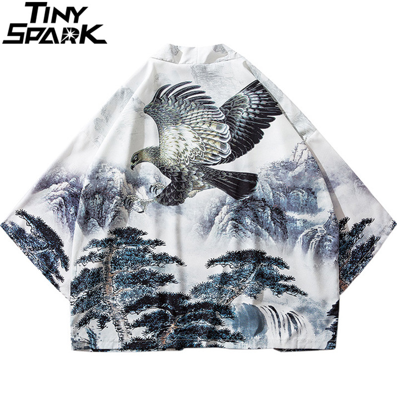 Hip Hop Men Streetwear Jacket Chinese Paint Eagle Tree Print 2020 Kimono Jacket Japanese Summer Thin Gown Japan Style, A2270035
Hip Hop Men Streetwear Jacket Chinese Paint Eagle Tree Print 2020 Kimono Jacket Japanese Summer Thin Gown Japan Style, A2270035