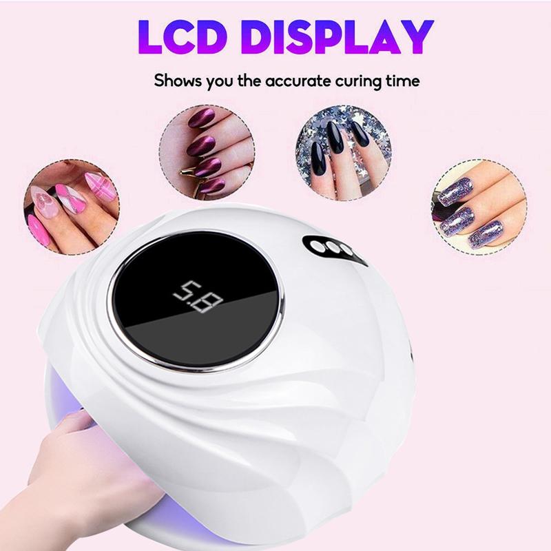 XZMUV Custome Patent 120 W 42 LEDS Touch Smart Induction Light Gel Nail Led UV Light Dryer Lamp Art Machine and Tools For Women, F5
XZMUV Custome Patent 120 W 42 LEDS Touch Smart Induction Light Gel Nail Led UV Light Dryer Lamp Art Machine and Tools For Women, F5