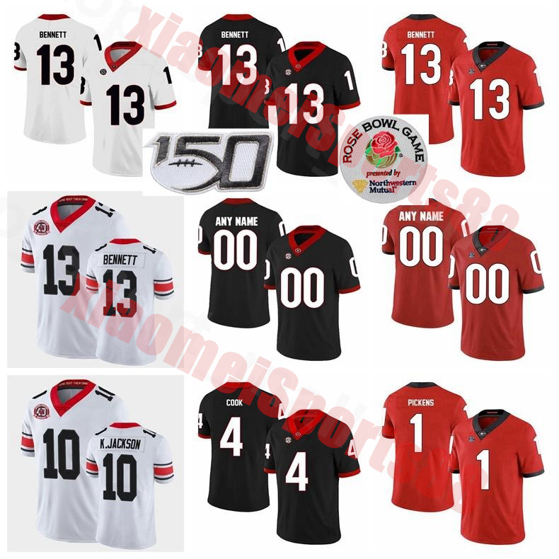 Men Women Kids NCAA Georgia Bulldogs College Football 13 Stetson Bennett Jersey 4 James Cook 3 Zamir White 1 George Pickens Kearis Jackson, As shown in illustration
Men Women Kids NCAA Georgia Bulldogs College Football 13 Stetson Bennett Jersey 4 James Cook 3 Zamir White 1 George Pickens Kearis Jackson, As shown in illustration