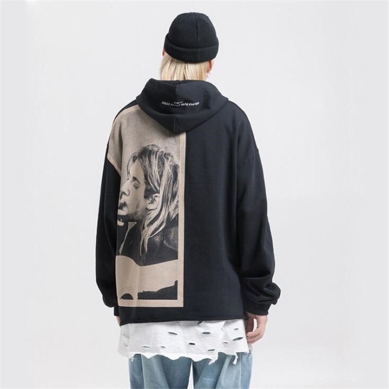 Nagri Kurt Cobain Print Hoodies Men Hip Hop Casual Punk Rock Pullover Hooded Sweatshirts Streetwear Fashion Hoodie Tops Y201123, White
Nagri Kurt Cobain Print Hoodies Men Hip Hop Casual Punk Rock Pullover Hooded Sweatshirts Streetwear Fashion Hoodie Tops Y201123, White