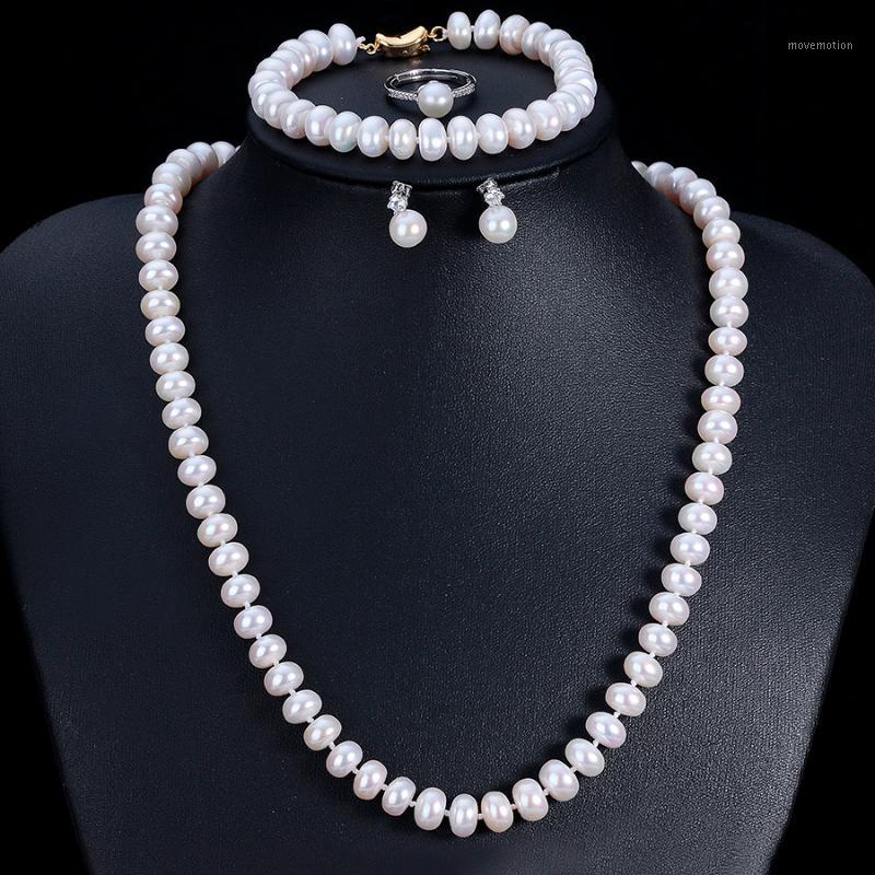Good Quality Real Natural Freshwater Pearl Jewelry Sets For Women 4 Pieces Gold Color White Pink Purple Wedding Necklace Sets1, As pic
Good Quality Real Natural Freshwater Pearl Jewelry Sets For Women 4 Pieces Gold Color White Pink Purple Wedding Necklace Sets1, As pic