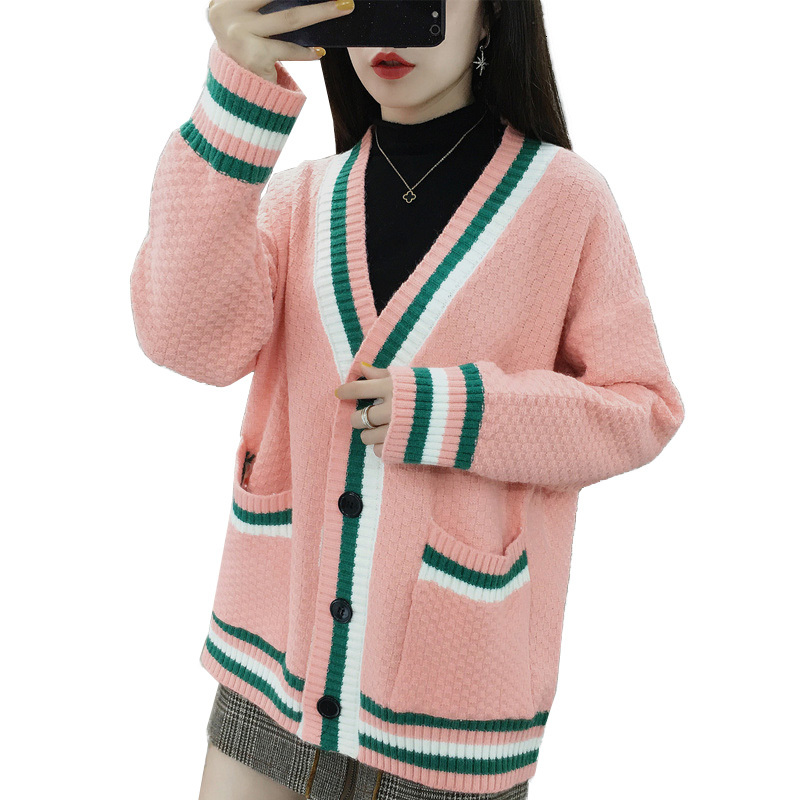 Women' Loose All-match Student Mesh-knit Cardigan Single-breasted Sweater Rugs R26 Jf84, Beige
Women' Loose All-match Student Mesh-knit Cardigan Single-breasted Sweater Rugs R26 Jf84, Beige