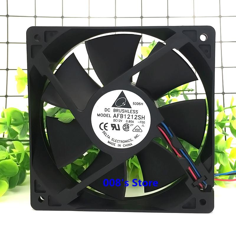 New CPU Cooler Fan For PC Server AFB1212SH -F00 3 Pins/-5C54 4 Pins 120MM 120*120*25mm 12V 0.80A PWM Cooling 3400RPM 113CFM
New CPU Cooler Fan For PC Server AFB1212SH -F00 3 Pins/-5C54 4 Pins 120MM 120*120*25mm 12V 0.80A PWM Cooling 3400RPM 113CFM