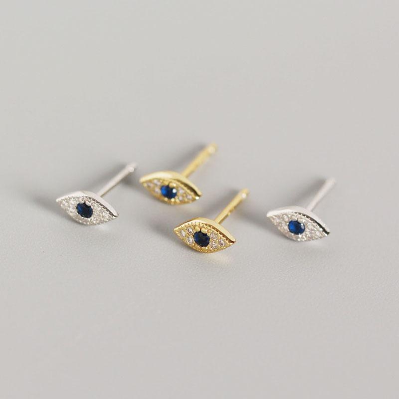 Classic Evil Eyes Earring 925 silver plated Tiny Cute Cubic Zircon Blue Eyes Stud Earrings for Women Lucky Amulet Jewelry
Classic Evil Eyes Earring 925 silver plated Tiny Cute Cubic Zircon Blue Eyes Stud Earrings for Women Lucky Amulet Jewelry