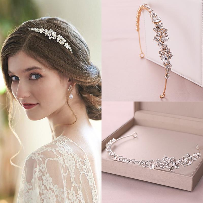 Fashion Crystal Hair Jewelry Women Silver Color Gold Bridal Wedding Hair Accessories Rhinestone Tiaras And Crowns Women Diadem
Fashion Crystal Hair Jewelry Women Silver Color Gold Bridal Wedding Hair Accessories Rhinestone Tiaras And Crowns Women Diadem