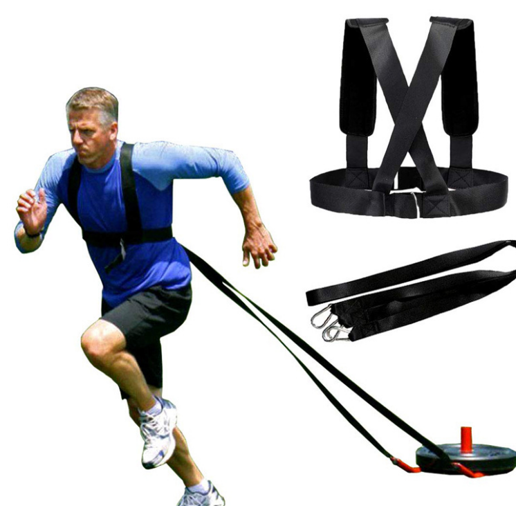 Sled Tire Pulling Strap Fitness Resistance Strength Training Running Workout Pad Shoulder Belt for Outdoor Sport Sports Euipment Accessorie4
Sled Tire Pulling Strap Fitness Resistance Strength Training Running Workout Pad Shoulder Belt for Outdoor Sport Sports Euipment Accessorie4
