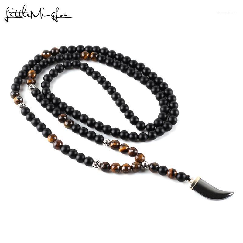 Pendant Necklaces 2021 Luxury Long Necklace Tiger Eye Natural Stone Beads Men's Black Hematite Horn Tooth Pendants Geometry Jewelry Gif
Pendant Necklaces 2021 Luxury Long Necklace Tiger Eye Natural Stone Beads Men's Black Hematite Horn Tooth Pendants Geometry Jewelry Gif