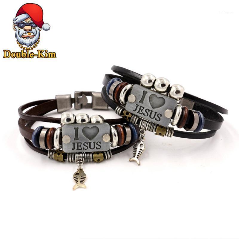 I Love Jesus Leather Rope Bracelet Hip-Hop Rock Street Culture PU Leather Rope Man Bracelet Fashion Trendy Men Jewelry Gift1
I Love Jesus Leather Rope Bracelet Hip-Hop Rock Street Culture PU Leather Rope Man Bracelet Fashion Trendy Men Jewelry Gift1