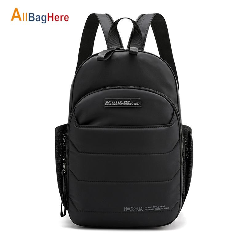 Men Nylon Backpack Multi-Function Lightweight Travel Climbing Rucksack Male Waterproof Soft Durable Messenger Shoulder Chest Bag, Black
Men Nylon Backpack Multi-Function Lightweight Travel Climbing Rucksack Male Waterproof Soft Durable Messenger Shoulder Chest Bag, Black