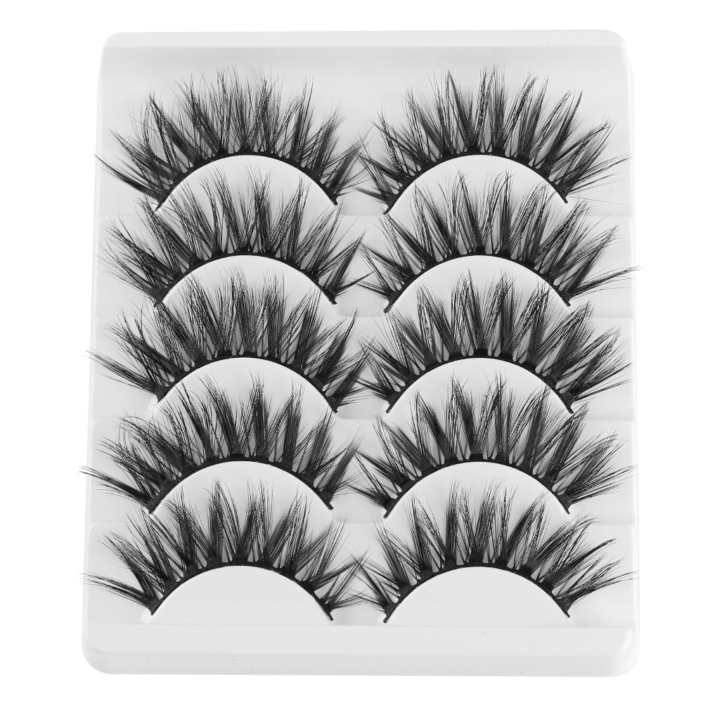 5 Pairs Soft 3D Mink Hair False Eyelashes Natural Makeup Crisscross Multilayers Charming Lashes Handmade Eyelash Extension Tools
5 Pairs Soft 3D Mink Hair False Eyelashes Natural Makeup Crisscross Multilayers Charming Lashes Handmade Eyelash Extension Tools