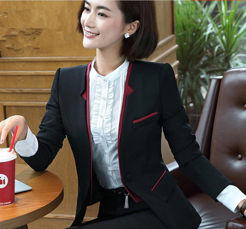 2021 spring and autumn winter with New style fashion Long sleeve Women' Western-style clothes coat@845, Black
2021 spring and autumn winter with New style fashion Long sleeve Women' Western-style clothes coat@845, Black