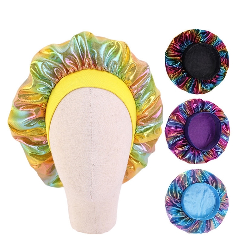 Kids Laser Bathing Bonnet Children Boy Girls Shower Cap Satin Night Sleep Caps Hair Care Cap Head Cover Wrap Beanies Skullies GG12208, 6 colors random or listed
Kids Laser Bathing Bonnet Children Boy Girls Shower Cap Satin Night Sleep Caps Hair Care Cap Head Cover Wrap Beanies Skullies GG12208, 6 colors random or listed