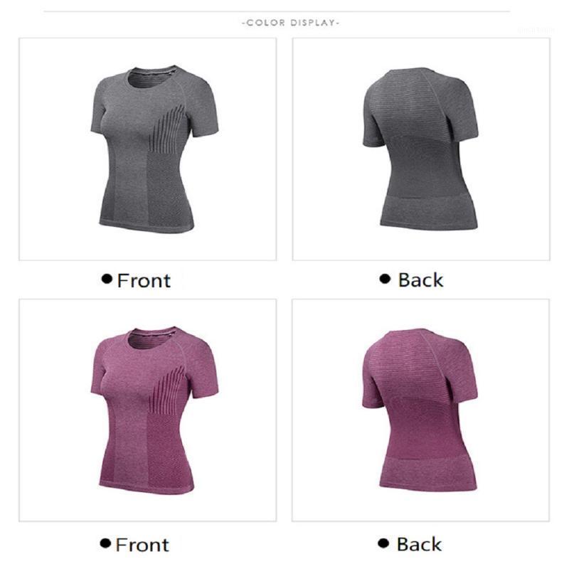 New Fashion Women Seamless Yoga Shirts Fitness Shorts Sleeve Mesh All Body Gym Clothes Women Running Sports T-shirts Sportswear1, Red
New Fashion Women Seamless Yoga Shirts Fitness Shorts Sleeve Mesh All Body Gym Clothes Women Running Sports T-shirts Sportswear1, Red