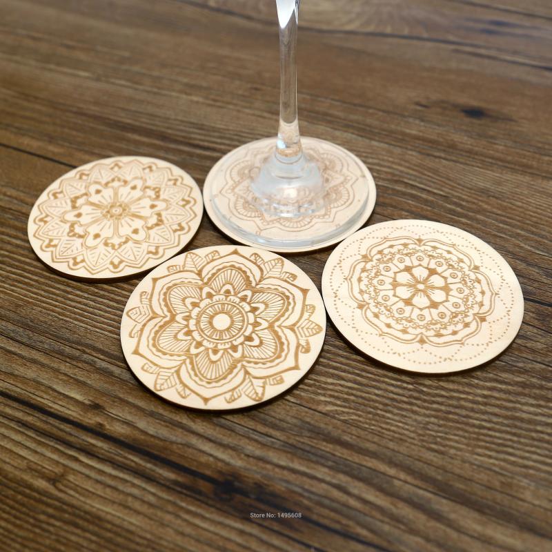 Mandala flower drinks wooden . Laser engraved wooden coasters floral mandalas flower wood
Mandala flower drinks wooden . Laser engraved wooden coasters floral mandalas flower wood