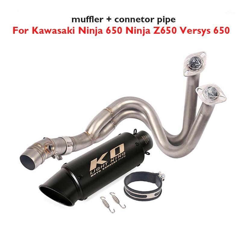 For Ninja 650 Ninja Z650 Versys 650 2020-2020 Slip on Exhaust System Tip Muffler Escape Pipe Header Connection Link1
For Ninja 650 Ninja Z650 Versys 650 2020-2020 Slip on Exhaust System Tip Muffler Escape Pipe Header Connection Link1