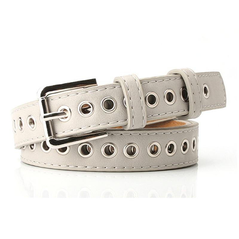 New Fashion PU Band Female Metal Buckle Waistband Women Waist Belt Lady Punk Accessories, White
New Fashion PU Band Female Metal Buckle Waistband Women Waist Belt Lady Punk Accessories, White